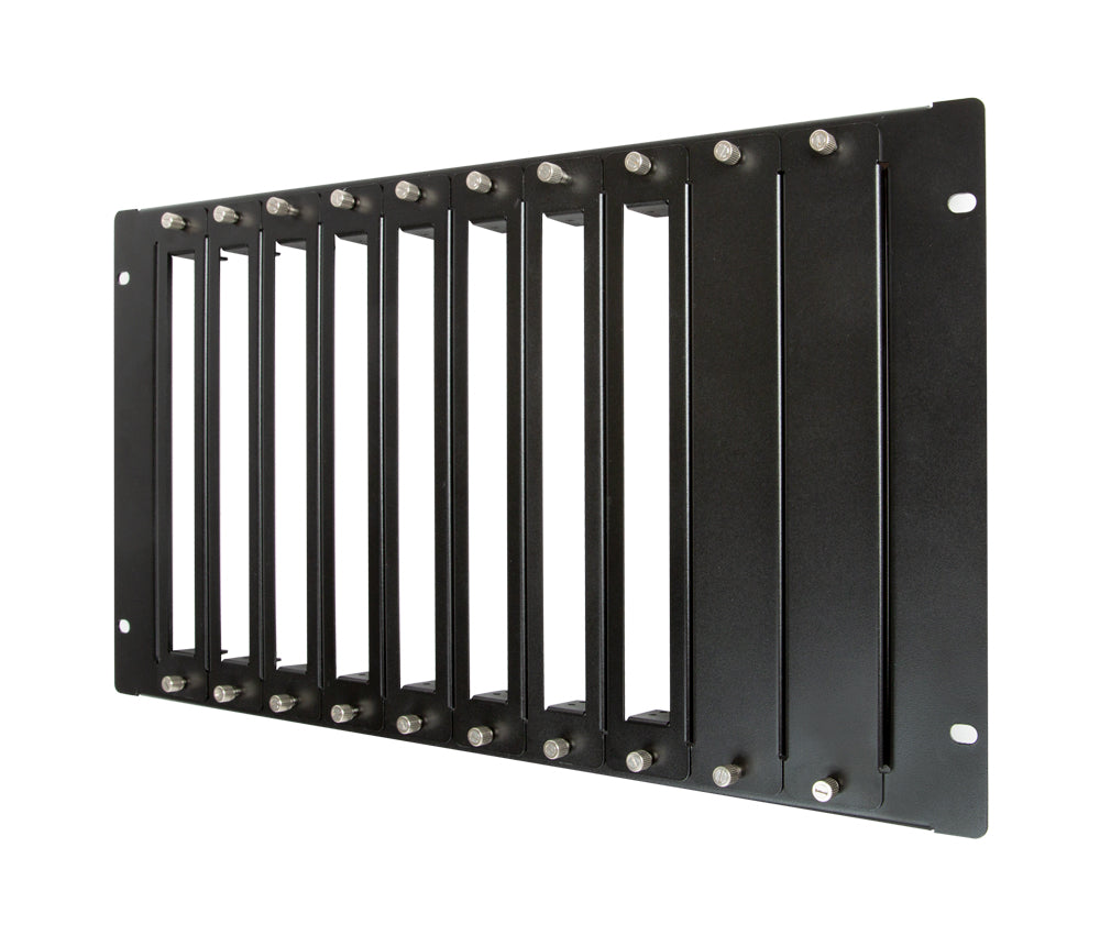 Strong Vertical MoIP Shelf - 10 Transmitters | 6U