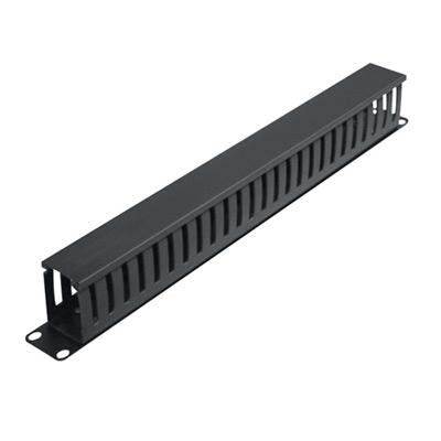 Tripp Lite by Eaton SmartRack 1U Horizontal Cable Manager - Finger duct with cover