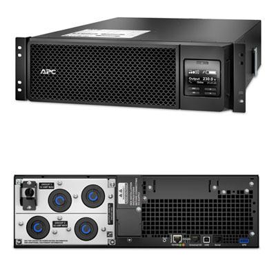 APC Smart-UPS On-Line, 5.4kVA, Rackmount 3U, 208V, 2x L6-20R+2x L6-30R NEMA outlets, Network Card+SmartSlot, Extended runtime, W/ rail kit