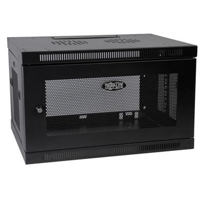 Tripp Lite by Eaton SmartRack 6U Low-Profile Switch-Depth Wall-Mount Mini Rack Enclosure