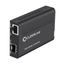 Cleerline SSF mini fiber media converter, 1G SFP to RJ45