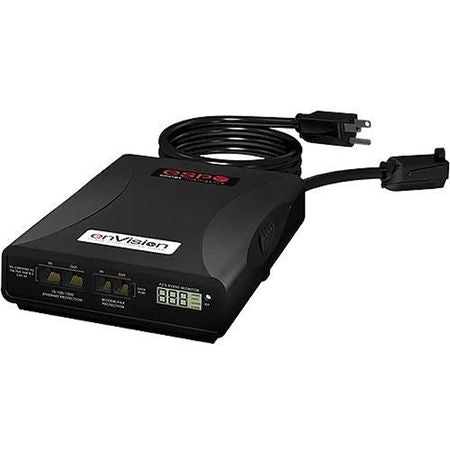 SurgeX EV-12020-IC EnVision Power Conditioning System - 120V/20A, 1 Pigtail + 2 Receptacles, Interface Cable Included