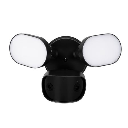 Luma 720 Series 7MP IP POE Floodlight Camera with Active Deterrence - Black
