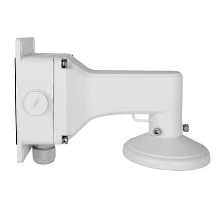 Luma X20 Wall Mount Bracket with Junction Box for Fixed Turret - White