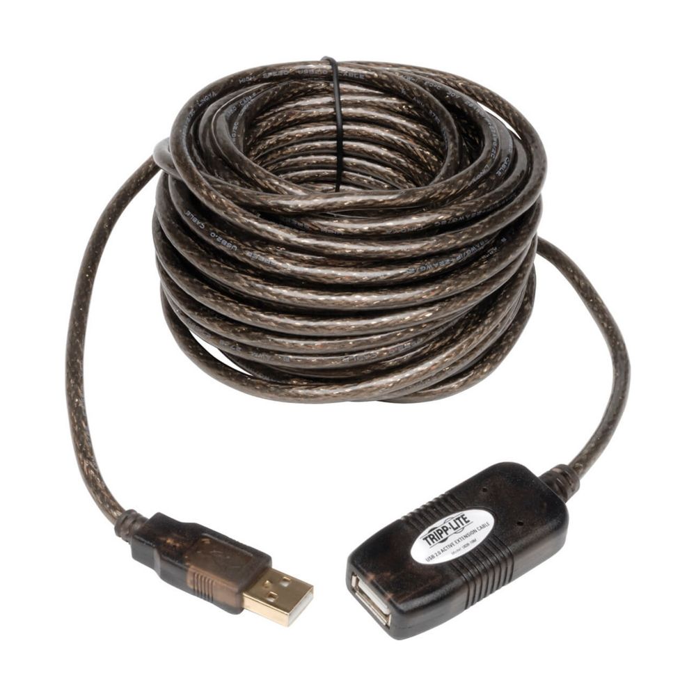 Tripp Lite by Eaton USB 2.0 active extension cable, 10 m