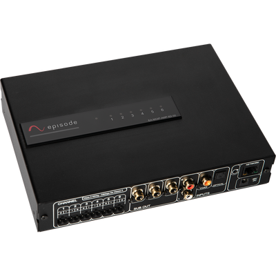 Episode 6-Channel/3-Zone 50W POE++ Amplifier DSP-Configurable with MoIP Streaming Capability Built-In